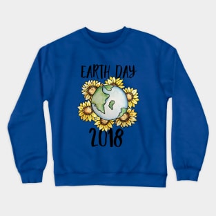 Earth day 2018 Crewneck Sweatshirt